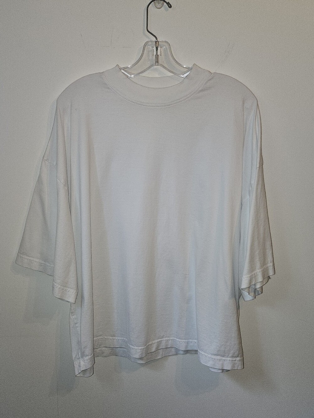 COS White Short Sleeve T-Shirt Relaxed fit XXL